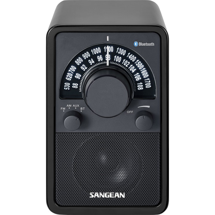 SANGEAN WR-15 BT NEGRO Receptor de radio con bluetooth