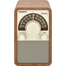 SANGEAN WR-15 BT NOGAL Receptor de radio con bluetooth