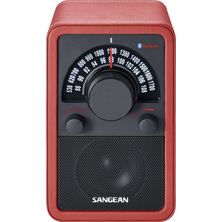 SANGEAN WR-15 BT ROJO Receptor de radio con bluetooth