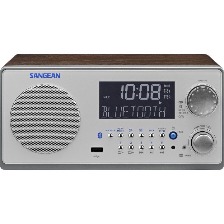 SANGEAN WR-22 BT Receptor de radio con bluetooth