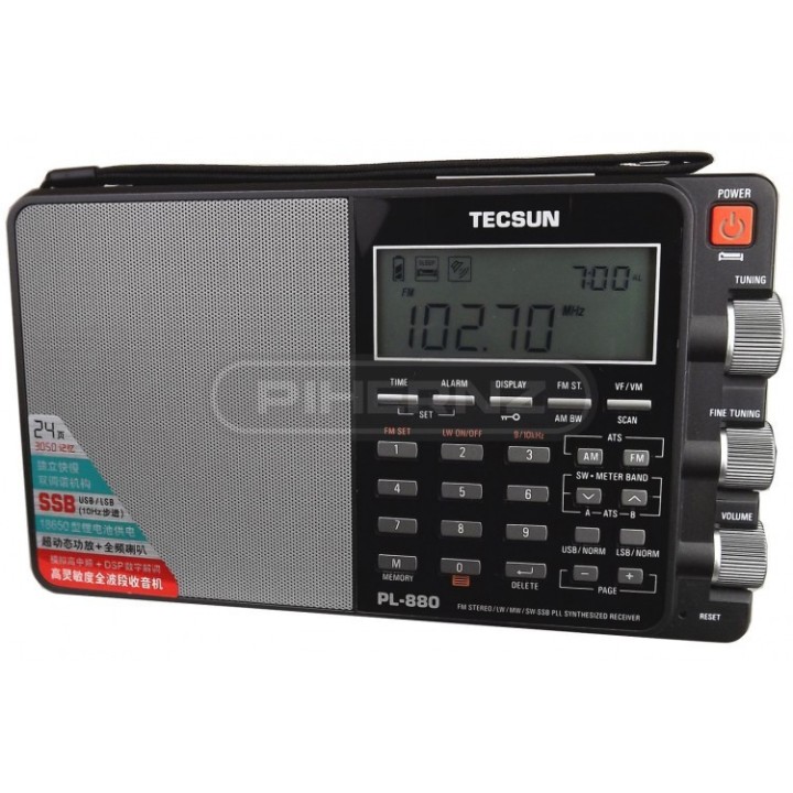 TECSUN PL-880 RECEPTOR MULTIBANDA TODO MODO COLOR NEGRO