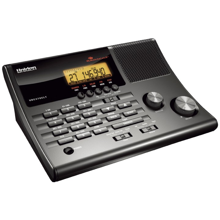 UNIDEN UBC370CLT Escáner de Base de 25MHZ a 960MHZ