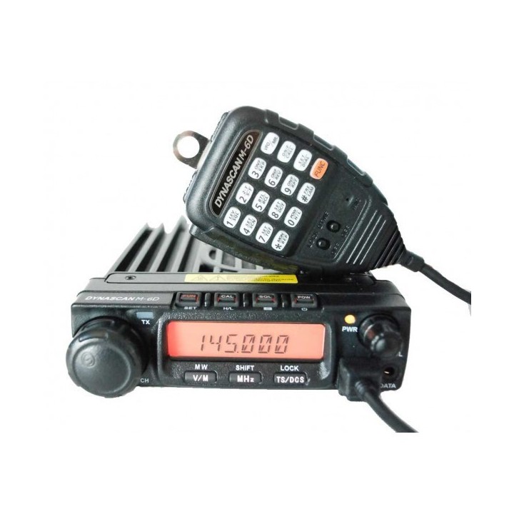 DYNASCAN M-6D-V / M6D Emisora móvil VHF profesional 