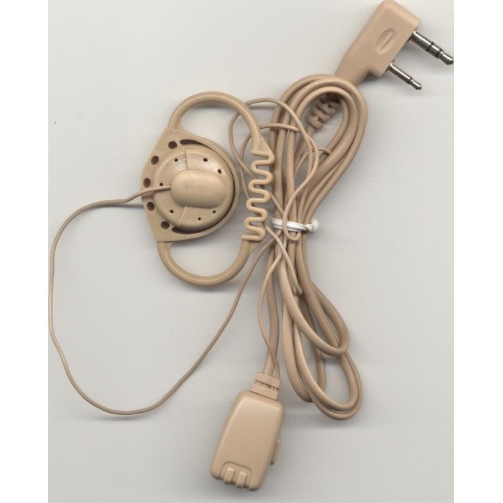 FLEX-300-S - MICRO-AURICULAR CON MICRÓFONO DE SOLAPA Y PTT, PARA HORA, ADI.