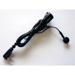 JD-1302 - MICRO-AURICULAR MINIATURA DE SOLAPA, TIPO BOTÓN, PARA KENWOOD / TEAM