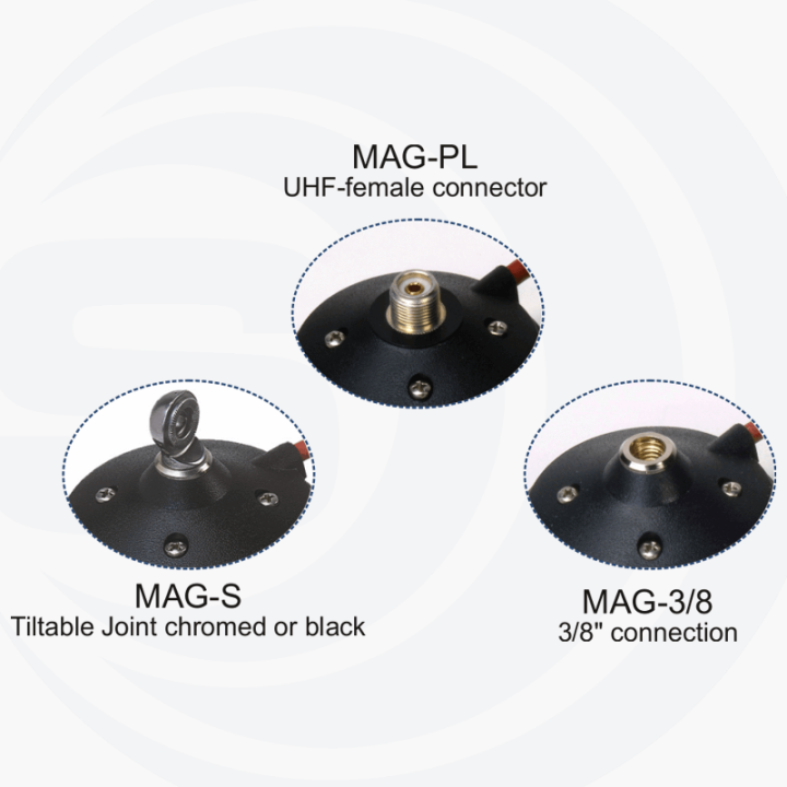 SIRIO PM-100PL BASE MAGNETICA PL Ø 10cm