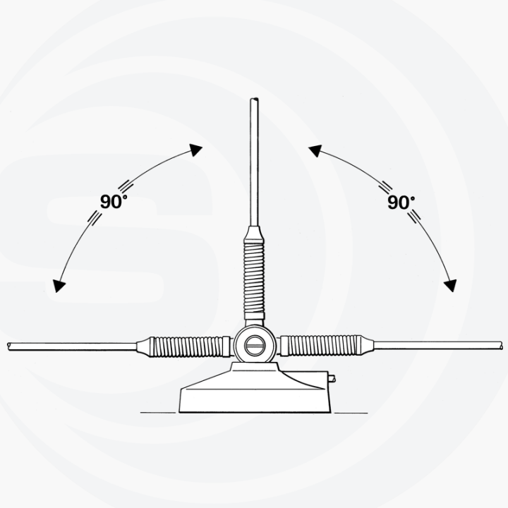 SIRIO MINI MAG 27 ANTENA MOVIL CB + BASE MAGNETICA