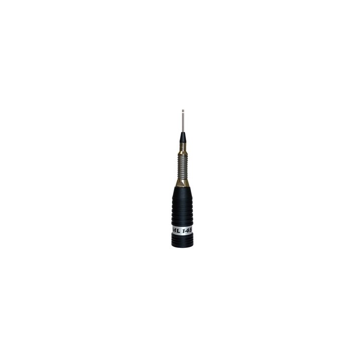 SIRIO ML145N ANTENA MOVIL CB 5/8 INOX. MUELLE - BASE PL
