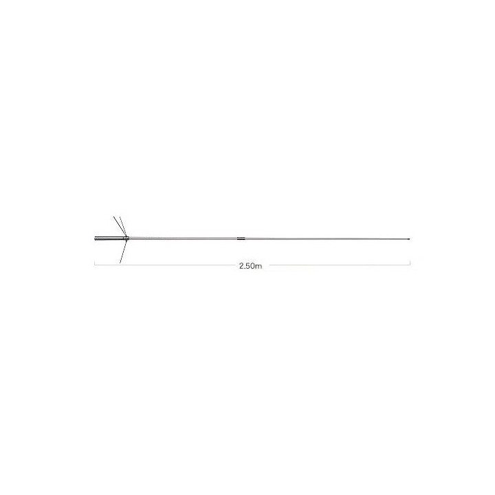 X-200-H - ANTENA BASE BIBANDA 144/430 MHZ.