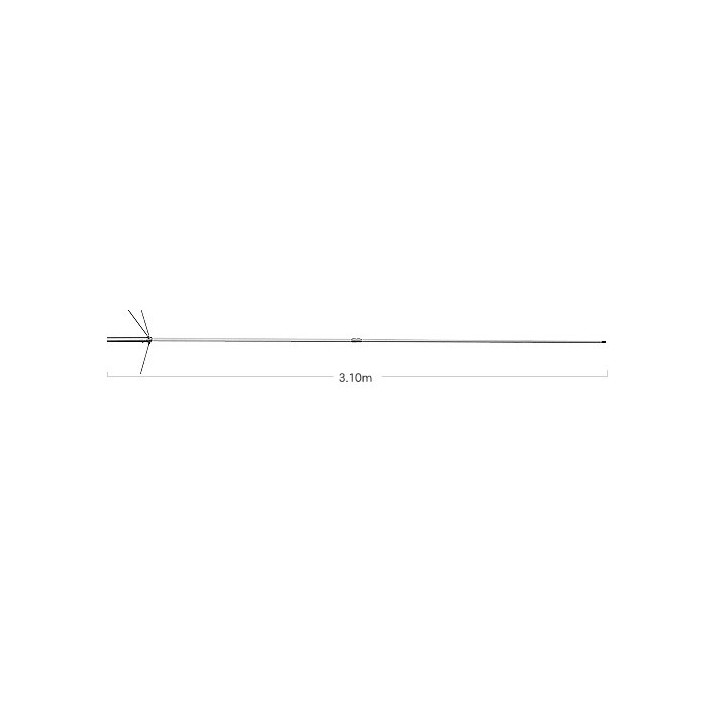DIAMOND X300 Antena base doble banda