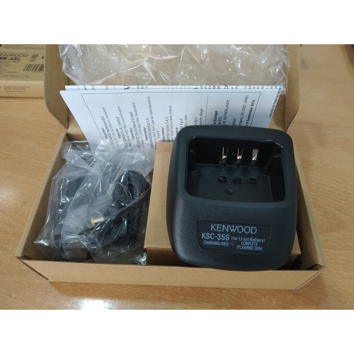 KSC-35 - CARGADOR RÁPIDO TRI-CHEMISTRY PARA KENWOOD.