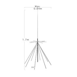 DIAMOND D3000N  Antena discono