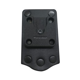 DOCK05BC - PINZA CLICK FAST DE CUERO CON CLIP PARA CINTURÓN