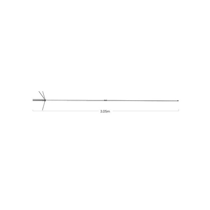 DIAMOND X6000 Antena base tribanda