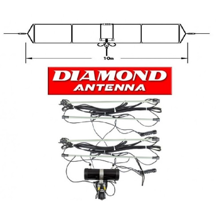 DIAMOND WD330S Antena dipolo
