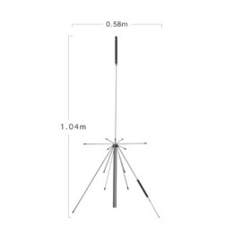 DIAMOND D150 Antena discono