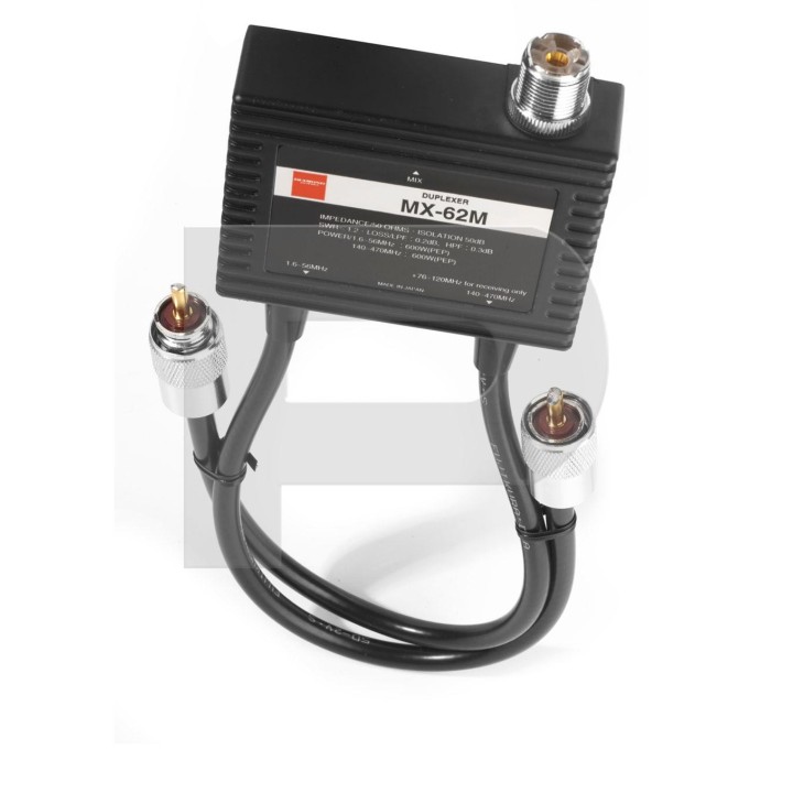 MX-62M - DUPLEXOR 1.6-56 MHZ. / 76-470 MHZ.