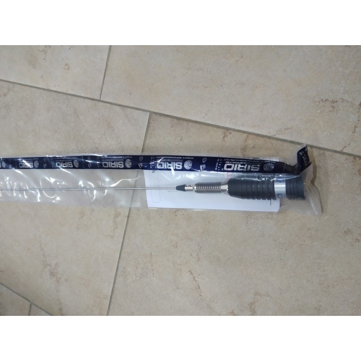 SIRIO ML145N ANTENA MOVIL CB 5/8 INOX. MUELLE - BASE PL
