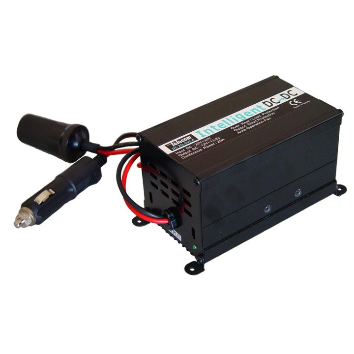 D-20-A-SW - REDUCTOR DE VOLTAJE 24 A 12 V. DE 20 AMPERIOS. VERSIÓN ESPECIAL INSTALACIÓN.