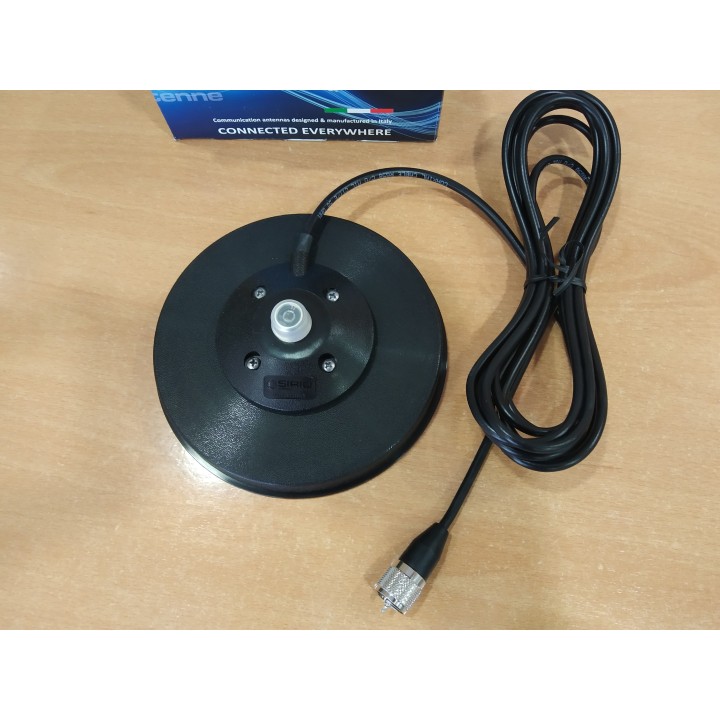 SIRIO MAG145PL BASE MAGNETICA PL Ø 16 cm 0-500MHz