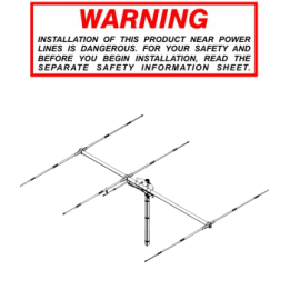 SIRIO SY-3 ANTENA BASE CB DIRECTIVA (3 Elementos)