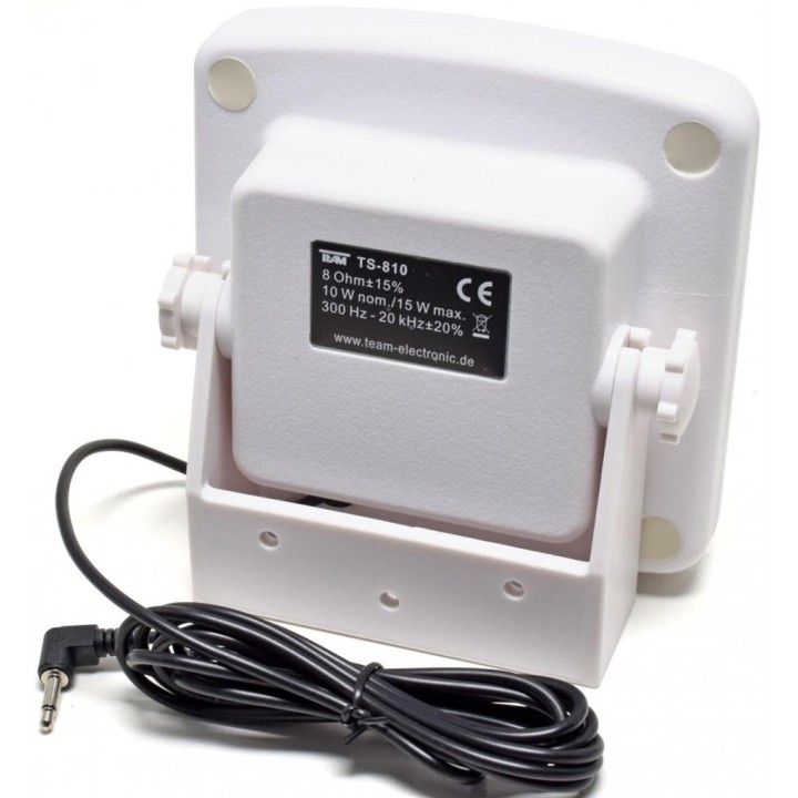 CB-6133 - MINI-ALTAVOZ TEAM MODELO TS-810. COLOR BLANCO. IP-67