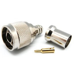 MT-1274 - CONECTOR N MACHO PARA RG-213. CRIMPAR