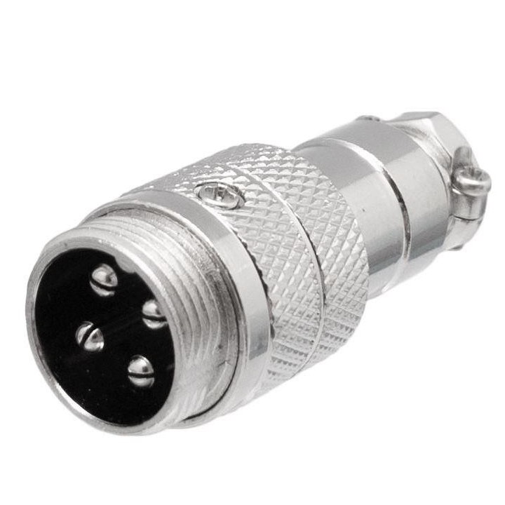MT-1546 - CONECTOR MICRÓFONO AÉREO 4 PIN.