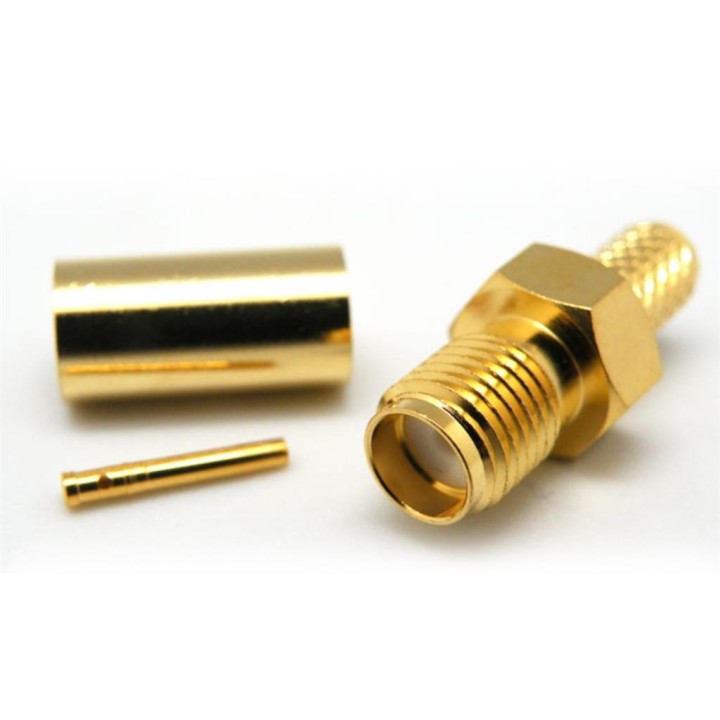 MT-3886 - CONECTOR SMA HEMBRA PARA RG-174. CRIMPAR.