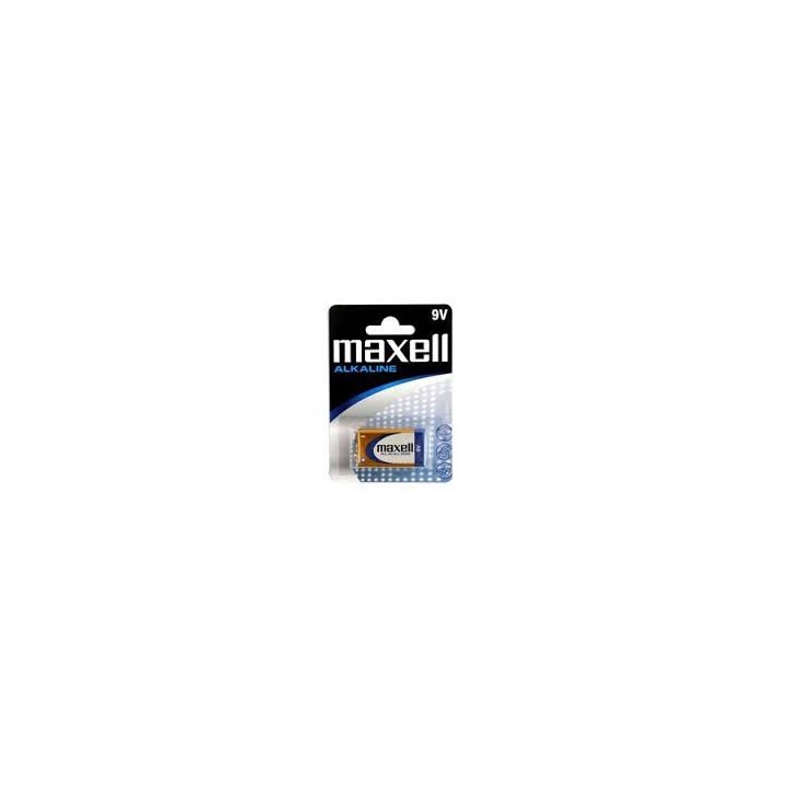 BATERIA ALCALINA CUADRADA LR09-B1 / 6LR61 MAXELL (6LF22)