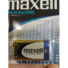 BATERIA ALCALINA CUADRADA LR09-B1 / 6LR61 MAXELL (6LF22)