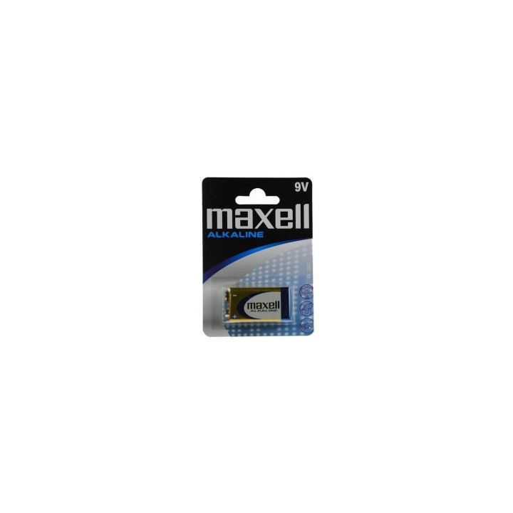 BATERIA ALCALINA CUADRADA LR09-B1 / 6LR61 MAXELL (6LF22)