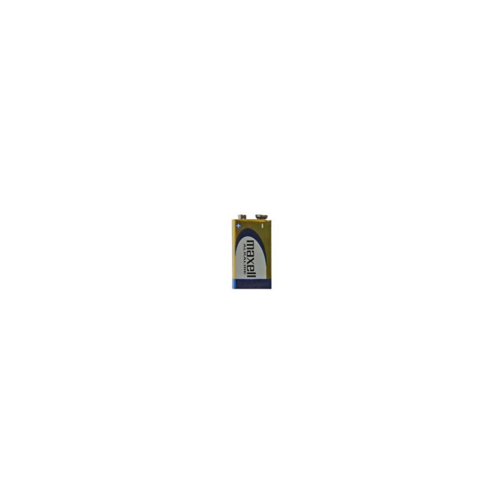 BATERIA ALCALINA CUADRADA LR09-B1 / 6LR61 MAXELL (6LF22)