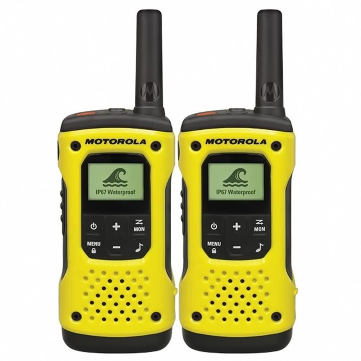 T92 H2O - ESTUCHE CON 2 WALKIES MOTOROLA T92 H2O - PMR446