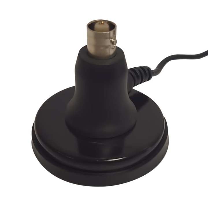 BM-BNC - BASE MAGNÉTICA MINI DIÁMETRO 5 CM. Y CONECTOR BNC