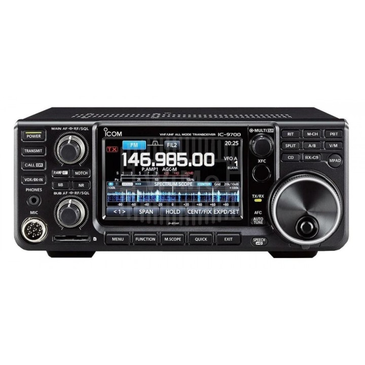 Icom IC-9700 Transceptor tribanda VHF, UHF y SHF