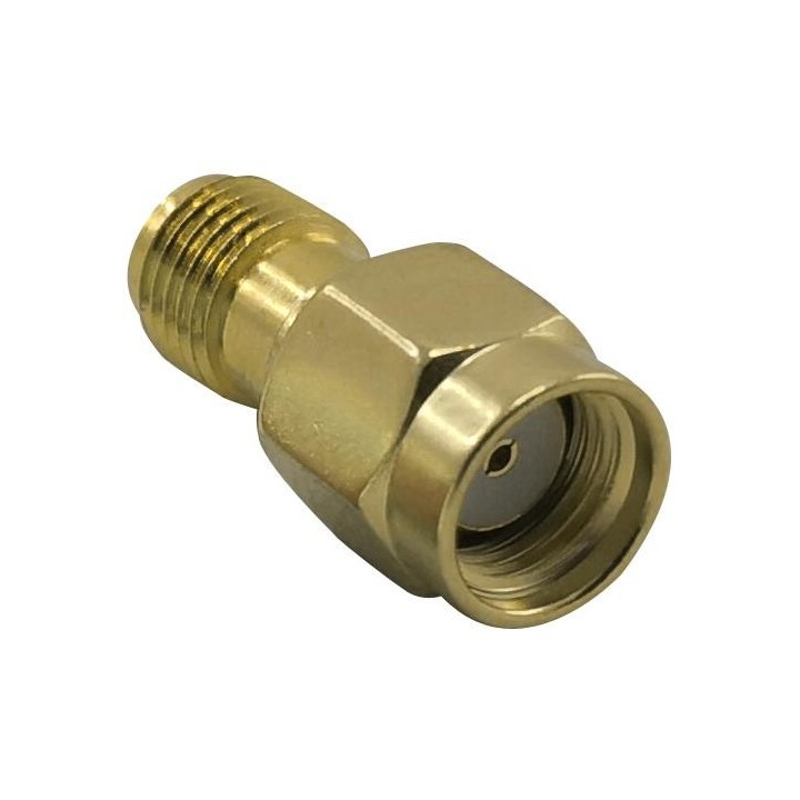 MT-3692 - ADAPTADOR SMA-R MACHO / SMA HEMBRA.