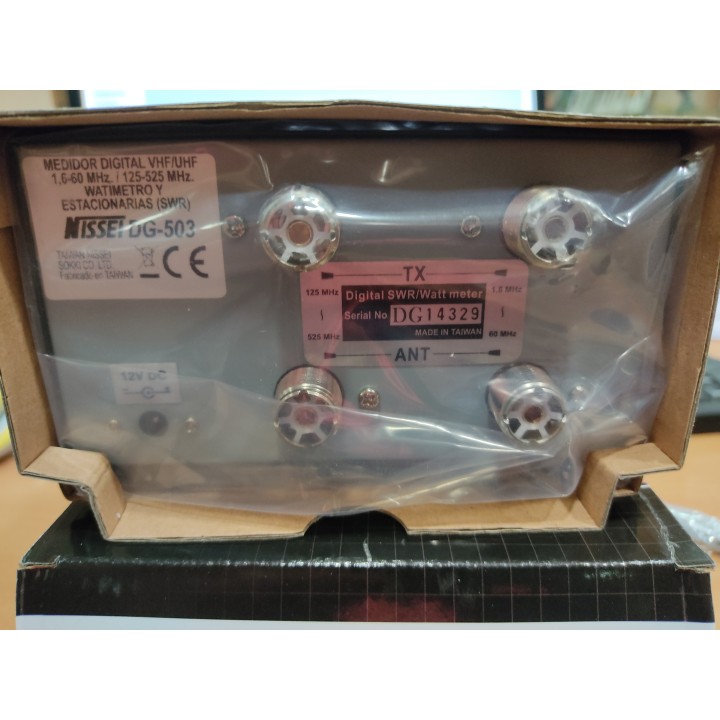 NISSEI DG-503 Medidor de onda estacionarias / Watimetro