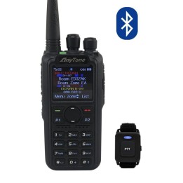 AT-D878UV-II PLUS - TRANSCEPTOR PORTÁTIL DMR PARA RADIOAFICIONADOS 144 / 430 MHZ. CON BLUETOOTH