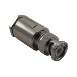 MT-1204 - CONECTOR BNC MACHO PARA RG-213 Y SIMILARES.