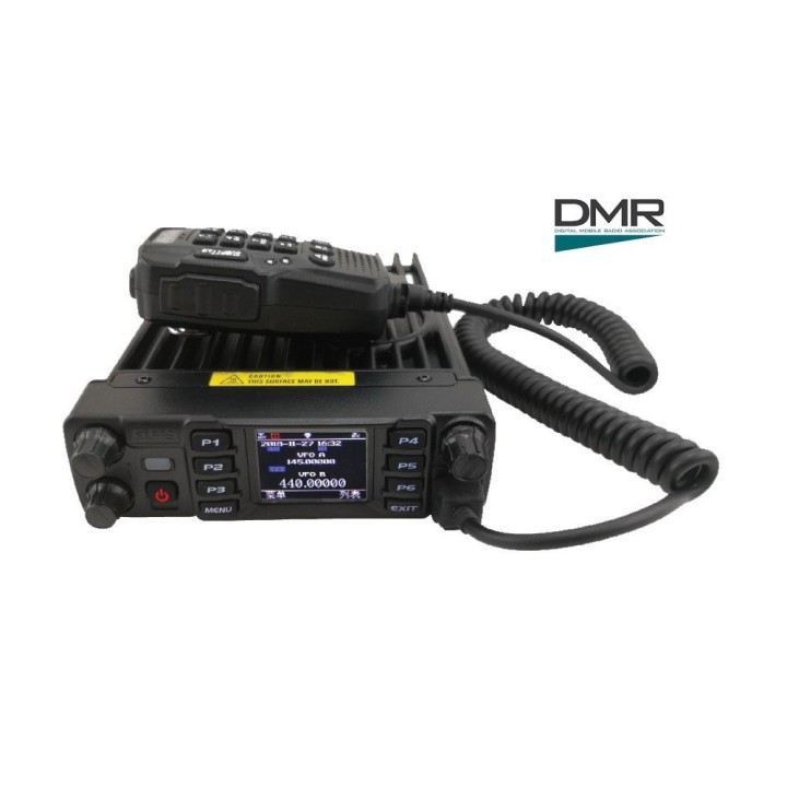 AT-D578UV-PRO  TRANSCEPTOR MÓVIL BIBANDA DMR PARA RADIOAFICIONADOS