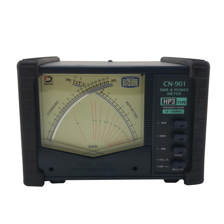 CN-901-HP3 - MEDIDOR R.O.E. Y WATÍMETRO. 1.8-200 MHZ., MAX. POT: 3 KW.