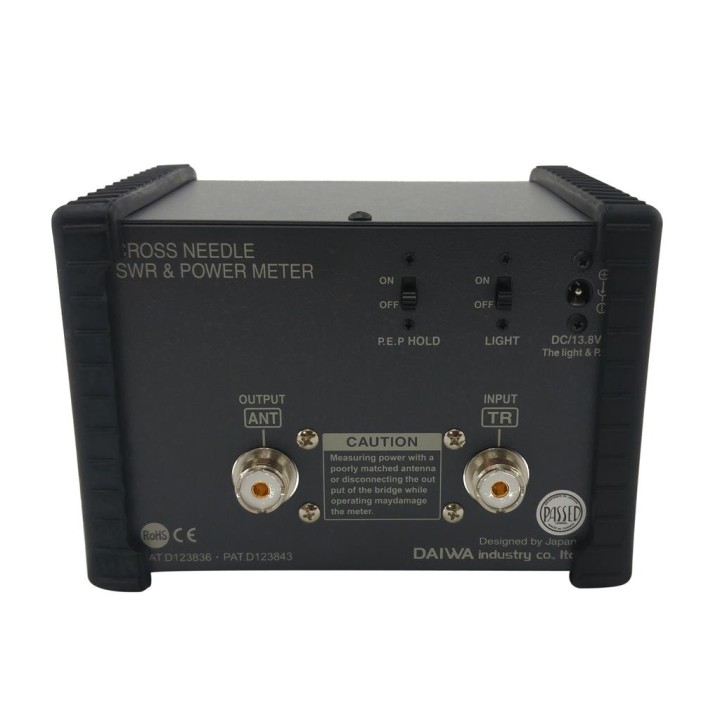 CN-901-HP3 - MEDIDOR R.O.E. Y WATÍMETRO. 1.8-200 MHZ., MAX. POT: 3 KW.