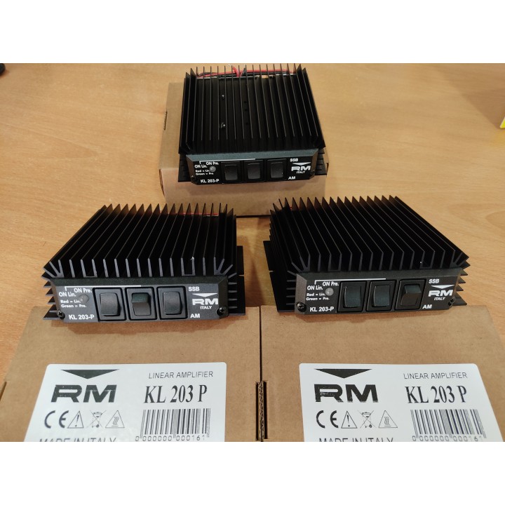 KL-203/P - AMPLIFICADOR LINEAL RM KL-203P PARA HF. 100 W.
