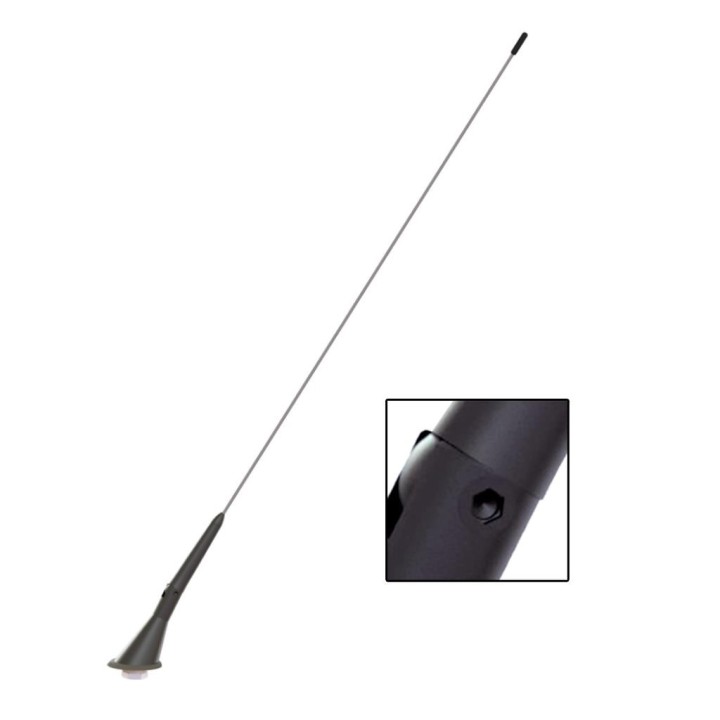 AP31686 - ANTENA MÓVIL AJUSTABLE VHF-UHF 1/4 Λ ARTICULADA