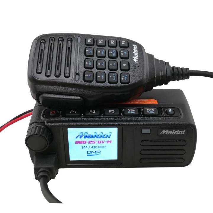 DBD-25-UV-M - MINI TRANSCEPTOR BIBANDA V-UHF ANALÓGICO DIGITAL DMR CON GPS