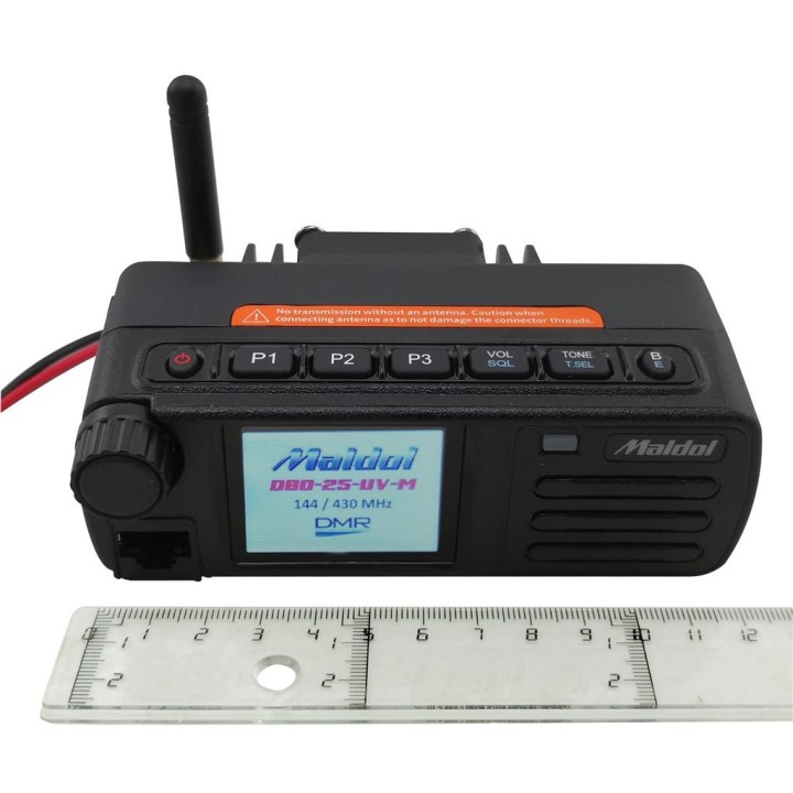 DBD-25-UV-M - MINI TRANSCEPTOR BIBANDA V-UHF ANALÓGICO DIGITAL DMR CON GPS