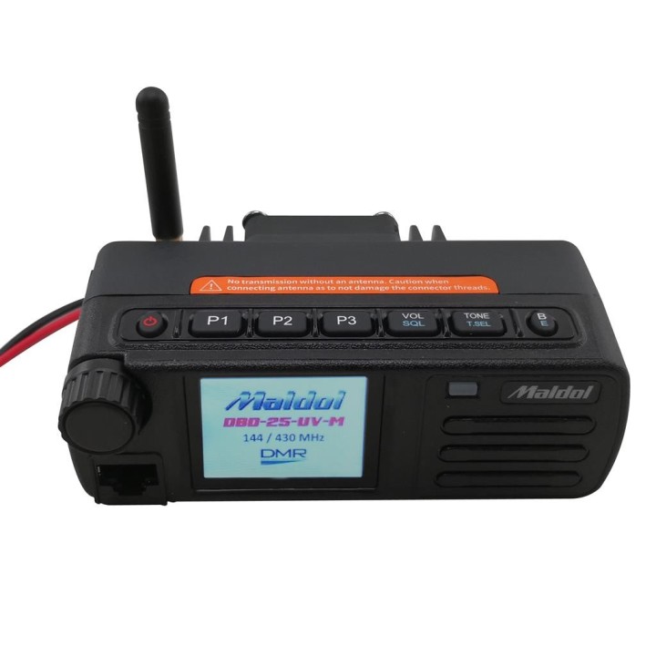 DBD-25-UV-M - MINI TRANSCEPTOR BIBANDA V-UHF ANALÓGICO DIGITAL DMR CON GPS