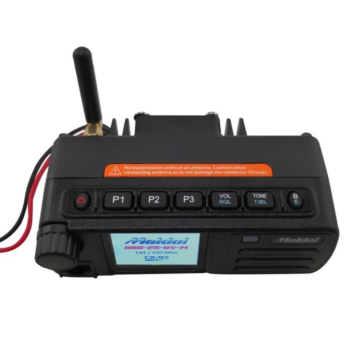 DBD-25-UV-M - MINI TRANSCEPTOR BIBANDA V-UHF ANALÓGICO DIGITAL DMR CON GPS
