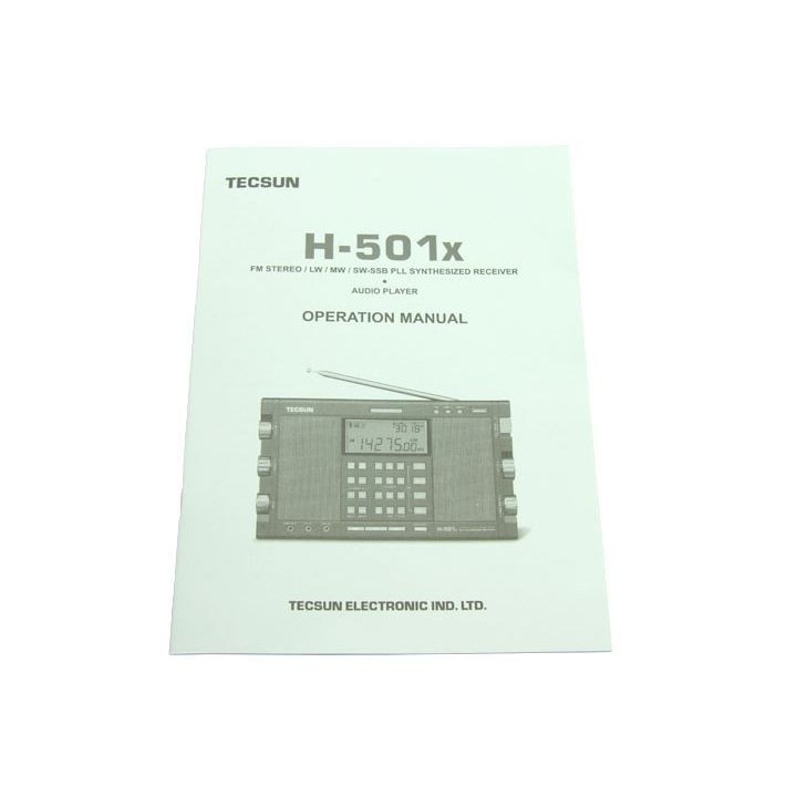 TECSUN H-501X Receptor multibanda